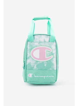 اشتري Women Brand Logo Lunch Bag 25 H x 18 L x 8 W cm, Turquoise في الامارات