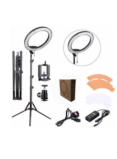 Buy LED Selfie Ring Light With Stand And Accessories in Saudi Arabia