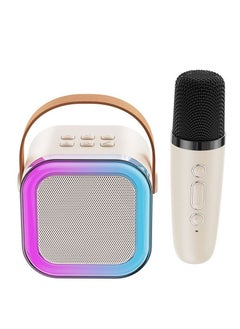 اشتري Wireless Small Speaker Bluetooth Speaker Karaoke Machine With Wireless Mic High End Bluetooth Audio Small Home KTV Karaoke For Kids And Adults في السعودية