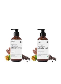 Buy Sirona Natural Refreshing Feminine Wash - 6.7 Fl Oz | No Chemical, No Irritation, pH Balanced Intimate Wash, Helps to Reduce Odor and Itching - 2 X 200 ml in UAE