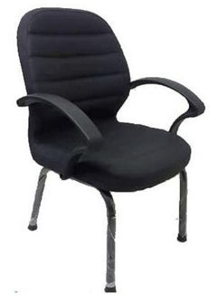 اشتري Fixed Arm chair Black في مصر