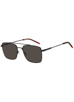 اشتري Men Square Sunglasses HG 1177/S MTT BLACK 57 في الامارات