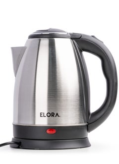 اشتري Electric Kettle 1.8 L,  Stainless Steel, Ergonomic Handle, Perfect Pour, Large Capacity 1.8 L ELWK-2941 Silver في السعودية