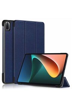 Buy Case for Xiaomi Mi Pad 5/Mi pad 5 Pro Slim Flip Shell Case Cover (Blue) in Egypt