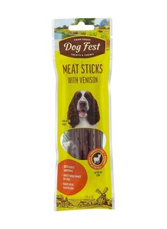 Buy Meat Sticks with Vension for Adult Dogs 45g in UAE