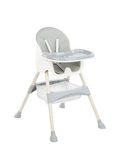 Buy 4 in 1 Baby Booster High Chair and Height Adjustable Rocking Seat Foldable in Saudi Arabia