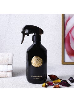 Buy Renaissance 500 ml Room Spray Black Tea And Cardamon Aromatic Air Freshener And Odor Eliminator For Home Office Living Room L 9.9 X W 7.7 X H 21 Cm Black in UAE