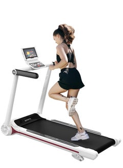 Buy MASTON A7 Treadmill Simple and Stylish Appearance Spacious Running Platform and Bluetooth Speaker 2.0HP Powerful Motor 100Kgs User Weight in UAE