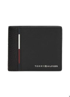 Buy Men's Casual Leather Credit Card Wallet, Black - Leather in Saudi Arabia