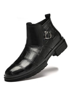 اشتري New Men's Casual Leather Boots في الامارات