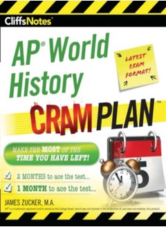 اشتري CliffsNotes AP World History History Cram Plan في الامارات