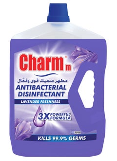 Buy Charmm Antibacterial Disinfectant Lavender 3L in UAE