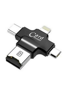 Buy 4 In 1 USB Otg Tf Micro Sd Card Reader in Saudi Arabia