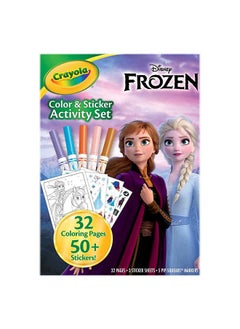 Buy Color & Sticker Activity Set  Frozen (Foldalope) in UAE