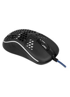 Buy Adjustable Honeycomb Design Mouse Black in UAE