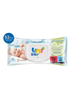 اشتري Pack Of 52 Sensitive Touch Baby Wipes, 6 - 12 Months في الامارات