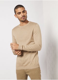 Buy Basic Long Sleeve Sweatshirt in Saudi Arabia