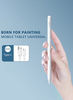اشتري High Tech Smart Stylus Pencil For Phone Tablet Ipad White JT18 في السعودية