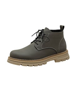 Buy New Fashion Thick Sole Outdoor Short Boots in UAE