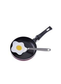 Buy Wilson Fry Pan With Spatula Dia14x3cm  - Brown in UAE