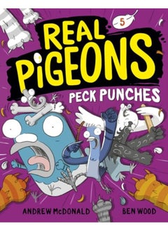 Buy Real Pigeons Peck Punches Book 5 By Andrew McDonald Hardcover in UAE