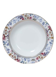 اشتري Royal Garden Soup Plate, Multicolour - 21.5 cm في الامارات