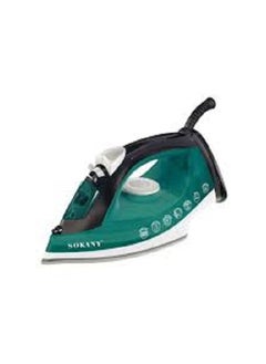 Buy Ceramic Steam Iron (Steam /Dry/Spray) - 2000W (Black)(SK-YD-2110) in Egypt