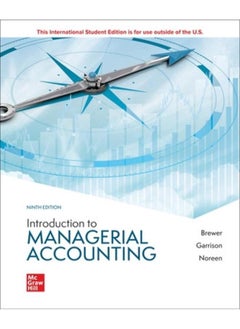 Buy Introduction to Managerial Accounting - ISE  Ed   9 in Egypt