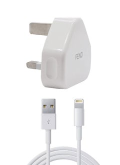 Buy FEND charger for Iphone Adapter and Data cable Combo in UAE