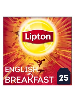 اشتري Black Tea Bold Taste And Intense Aroma Daring English Breakfast Sustainably Sourced 25 Bags في الامارات