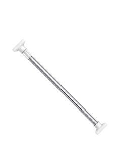 اشتري Multipurpose stainless steel telescopic rod Silver/White 70-120cm في الامارات