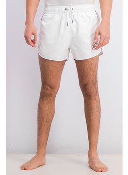 اشتري Men Multicolor Face Board Short, White في السعودية