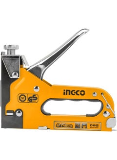 Buy Ingco Manual Staple Gun With Adjustable Driving Force  Yellow in Egypt