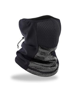 Buy Windproof Neck Gaiter Face Mask, Motorcycle Neck Scarf with Breathable Mesh, Unisex Multifunctional Winter Elastic Neck Warmer Snoods for Skiing Cycling Motocycle Sports in Saudi Arabia