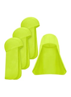 Buy Shade Sun Cap, 4 Pieces Hard Hat Neck Shade Sun Protector Shade Cap Elastic Cooling Skull Cap in Saudi Arabia