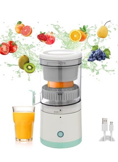 Buy Portable Electric Citrus Juicer Handheld Free Portable USB Charging Powerful Cordless Fruit Juicer Multifunctional One Button Easy Press Lemon Orange Squeezer Machine For Kitchen in UAE