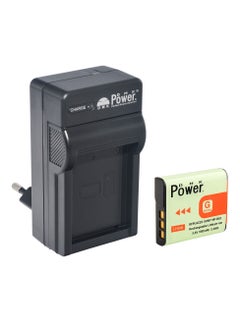 اشتري DMK Power NP-BG1 Battery 950mAh with TC600E Battery Charger Compatible with Sony DSC-H3 DSC-H7 etc, في الامارات