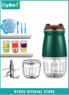 Buy 20-in-1 Baby Food Maker, Babies Foods Processor Gift Sets for Infant Fruit, Vegetables, Meat, Toddler Foods Blender with Baby Food Containers, Freezer Tray, Silicone Spoons and Spatula in Saudi Arabia