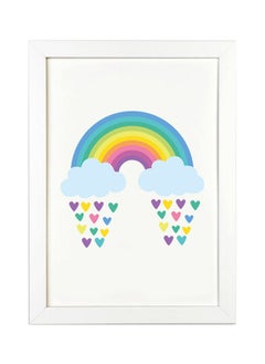 Buy Rainbow Clouds Printed Poster Frame in Egypt