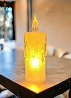 Buy Battery Operated Light Up Electronic Candle - Ramadan Lantern or Decoration - 1 Piece in Egypt