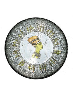 اشتري immatgar pharaonic Decorative plate ancient Egyptian souvenirs gifts from Egypt Collectible Pharaoh (shape7 - 19 CM) في مصر