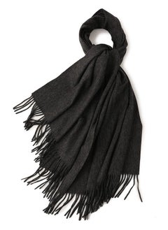 اشتري Solid Warm Thickened Lambswool Scarf في الامارات