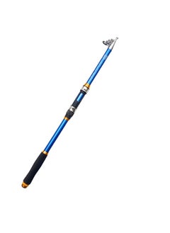 اشتري 2.4M Portable Telescopic Carbon Fiber Fishing Rod في الامارات