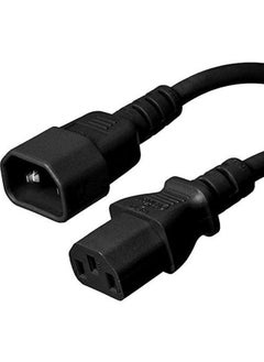 Buy UPS Male To Female Extension Cable Black in Saudi Arabia