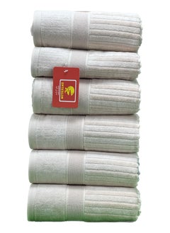 اشتري Interlon 100% cotton towels, set of 6 pieces في السعودية