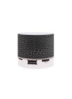 اشتري Mini LED Bluetooth Speaker A10 Metal Memory CardSmall crack Black Small crack Black في الامارات