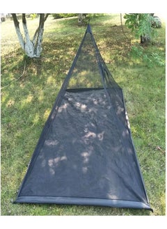 Buy Triangle Outdoor Mosquito Net,Single Person Outdoor Camping Mosquito Net,Windproof and Mosquito Proof,Gift for Outdoor Camping Enthusiasts,For Outdoor Camping,Family Single Bed(Black220*120*100cm) in Saudi Arabia