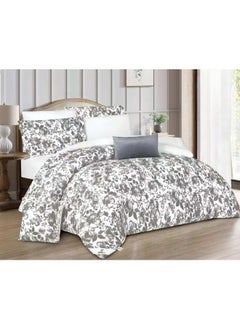 Buy Winter Duvet Set Made Of Fur And Velvet Reversible With Durable And Soft Fabric Heavy Filling 8 Pieces King Size in Saudi Arabia