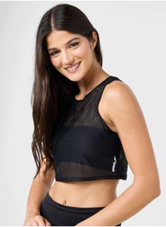 Buy Mesh Crop Top in UAE