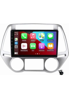 Buy Android Car Stereo For Hyundai i20 2012 2013 2014 Support Apple Carplay Android Auto Wireless Bluetooth USB Navigation WiFi Radio built-in DSP Rear Camera Included in UAE